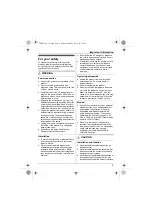 Preview for 5 page of Panasonic KX-TGB210AL Operating Instructions Manual