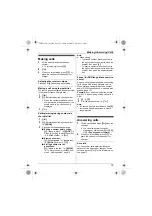 Preview for 13 page of Panasonic KX-TGB210AL Operating Instructions Manual