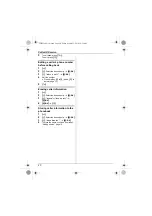 Preview for 20 page of Panasonic KX-TGB210AL Operating Instructions Manual