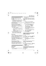 Preview for 21 page of Panasonic KX-TGB210FX Operating Instructions Manual