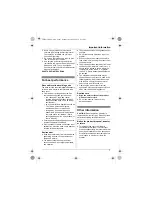 Предварительный просмотр 7 страницы Panasonic KX-TGB210NZ Operating Instructions Manual