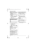 Предварительный просмотр 14 страницы Panasonic KX-TGB210NZ Operating Instructions Manual