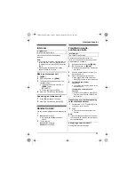 Предварительный просмотр 23 страницы Panasonic KX-TGB210NZ Operating Instructions Manual