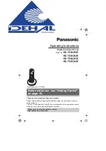 Panasonic KX-TGB212E Operating Instructions Manual preview