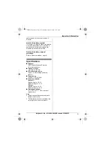 Предварительный просмотр 9 страницы Panasonic KX-TGB212E Operating Instructions Manual