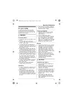 Предварительный просмотр 5 страницы Panasonic KX-TGB212FX Operating Instructions Manual