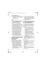 Предварительный просмотр 6 страницы Panasonic KX-TGB212FX Operating Instructions Manual