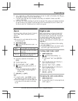 Preview for 21 page of Panasonic KX-TGB310C Operating Instructions Manual