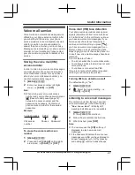 Preview for 27 page of Panasonic KX-TGB310C Operating Instructions Manual