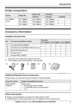 Preview for 3 page of Panasonic KX-TGB610E Operating Instructions Manual