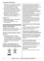 Preview for 8 page of Panasonic KX-TGB610E Operating Instructions Manual