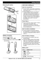 Preview for 11 page of Panasonic KX-TGB610E Operating Instructions Manual