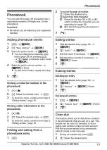 Preview for 19 page of Panasonic KX-TGB610E Operating Instructions Manual