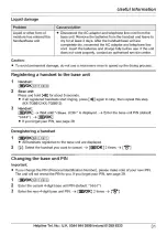 Preview for 31 page of Panasonic KX-TGB610E Operating Instructions Manual