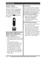 Preview for 12 page of Panasonic KX-TGB810 Operating Instructions Manual