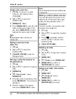 Preview for 24 page of Panasonic KX-TGB810 Operating Instructions Manual