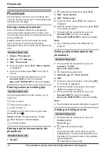 Preview for 18 page of Panasonic KX-TGB850 Series Operating Instructions Manual