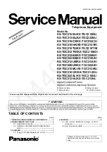 Preview for 1 page of Panasonic KX-TGC210BL Service Manual