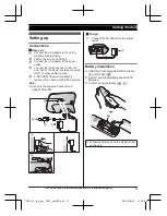 Предварительный просмотр 9 страницы Panasonic KX-TGC210C Operating Instructions Manual