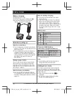 Preview for 10 page of Panasonic KX-TGC210C Operating Instructions Manual