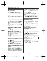 Предварительный просмотр 14 страницы Panasonic KX-TGC210C Operating Instructions Manual