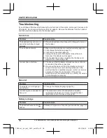 Предварительный просмотр 38 страницы Panasonic KX-TGC210C Operating Instructions Manual