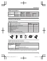 Preview for 3 page of Panasonic KX-TGC210CX Operating Instructions Manual