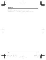 Preview for 4 page of Panasonic KX-TGC210CX Operating Instructions Manual