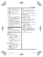 Preview for 17 page of Panasonic KX-TGC210CX Operating Instructions Manual