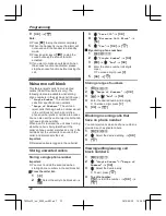 Preview for 22 page of Panasonic KX-TGC210CX Operating Instructions Manual