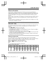 Preview for 27 page of Panasonic KX-TGC210CX Operating Instructions Manual