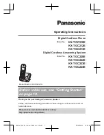 Panasonic KX-TGC210E Operating Instructions Manual preview