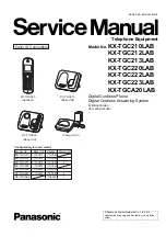 Panasonic KX-TGC210LAB Service Manual предпросмотр