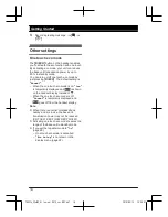 Preview for 14 page of Panasonic KX-TGC210NZ Operating Instructions Manual