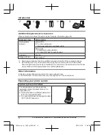 Preview for 4 page of Panasonic KX-TGC212 Operating Instructions Manual