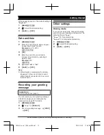 Preview for 13 page of Panasonic KX-TGC212 Operating Instructions Manual