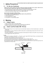 Предварительный просмотр 5 страницы Panasonic KX-TGC212LAB Service Manual