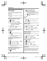 Предварительный просмотр 18 страницы Panasonic KX-TGC220AL Operating Instructions Manual