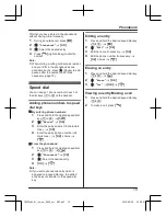 Предварительный просмотр 19 страницы Panasonic KX-TGC220AL Operating Instructions Manual