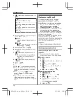 Предварительный просмотр 24 страницы Panasonic KX-TGC220AL Operating Instructions Manual