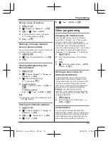 Предварительный просмотр 25 страницы Panasonic KX-TGC220AL Operating Instructions Manual