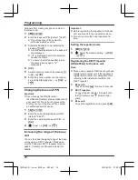 Предварительный просмотр 26 страницы Panasonic KX-TGC220AL Operating Instructions Manual