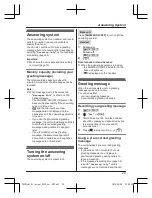 Предварительный просмотр 29 страницы Panasonic KX-TGC220AL Operating Instructions Manual