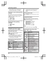 Предварительный просмотр 30 страницы Panasonic KX-TGC220AL Operating Instructions Manual