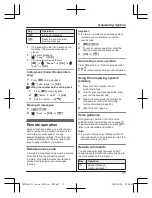 Предварительный просмотр 31 страницы Panasonic KX-TGC220AL Operating Instructions Manual