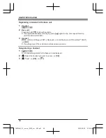 Preview for 40 page of Panasonic KX-TGC220AL Operating Instructions Manual