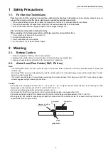 Предварительный просмотр 5 страницы Panasonic KX-TGC220AL Service Manual