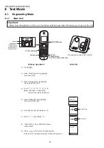 Предварительный просмотр 20 страницы Panasonic KX-TGC220AL Service Manual