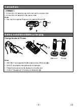 Preview for 2 page of Panasonic KX-TGC310UE Quick Manual