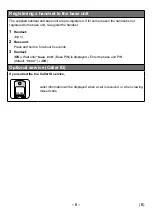 Preview for 6 page of Panasonic KX-TGC310UE Quick Manual